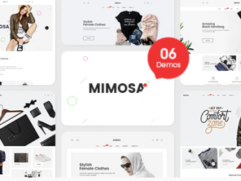 Mimosa Responsive Fashion Magento 2 Theme