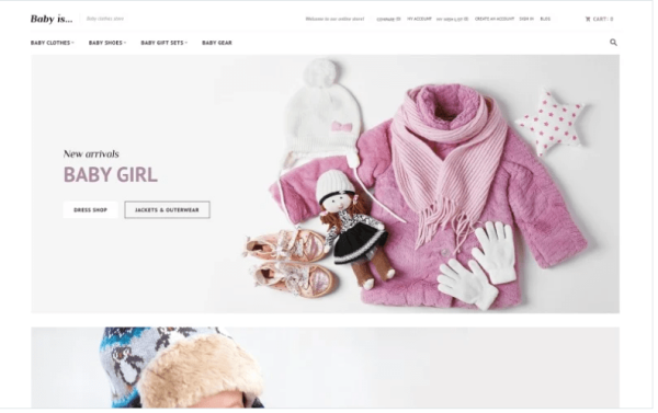 Babyis Baby Clothes Store Responsive Magento Theme