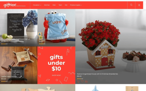 Giftior Gifts Store Magento Theme