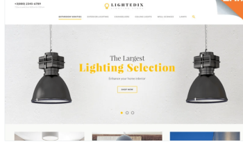 Lightedix Lightning Store Responsive Magento Theme