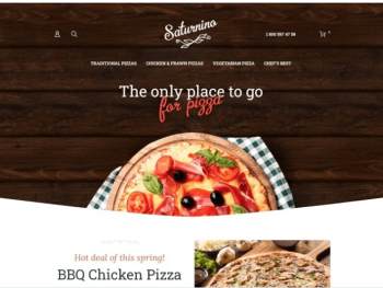 Saturnino Pizza Responsive Magento Theme