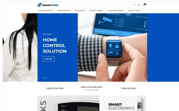 SmartHome AMP Home Electronics Magento Theme