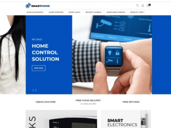 SmartHome AMP Home Electronics Magento Theme