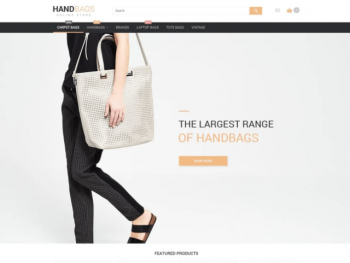 Stylish Bags Boutique Magento Theme