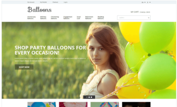 Balloons Joy Magento Theme