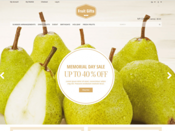 Fruit Gifts Magento Theme