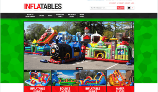 Inflatables Magento Theme